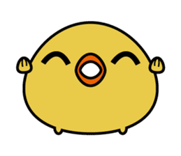Sally cute chick sticker #1368324