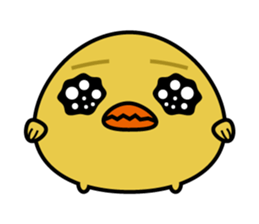 Sally cute chick sticker #1368343