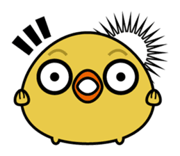 Sally cute chick sticker #1368351