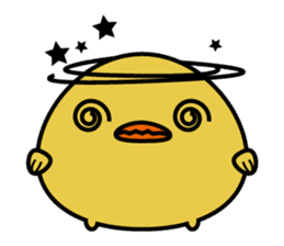 Sally cute chick sticker #1368354