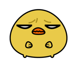 Sally cute chick sticker #1368359