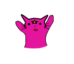 devil cat sticker #1368449