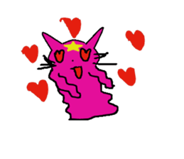 devil cat sticker #1368453