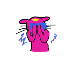 devil cat sticker #1368467