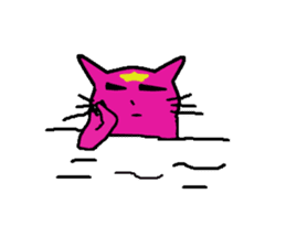 devil cat sticker #1368471