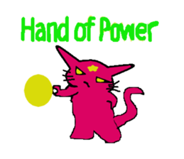 devil cat sticker #1368475