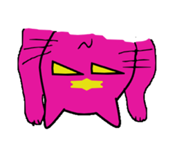 devil cat sticker #1368476