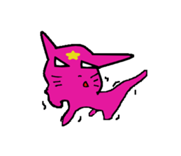 devil cat sticker #1368478