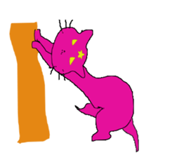 devil cat sticker #1368481