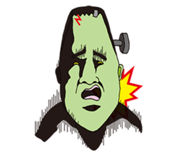 FrankensteinYAMADA and zombiecat sticker #1368975