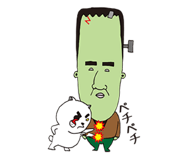 FrankensteinYAMADA and zombiecat sticker #1368992