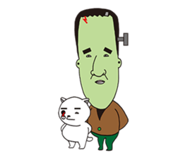 FrankensteinYAMADA and zombiecat sticker #1368995