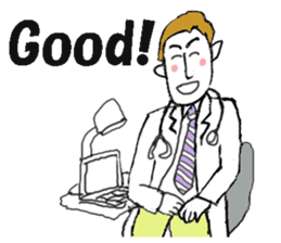 I am a doctor(English ver.) sticker #1369363