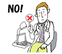 I am a doctor(English ver.) sticker #1369367