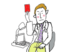 I am a doctor(English ver.) sticker #1369368