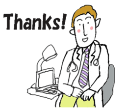 I am a doctor(English ver.) sticker #1369374