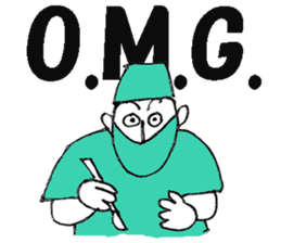 I am a doctor(English ver.) sticker #1369377