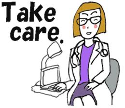 I am a doctor(English ver.) sticker #1369384