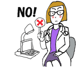 I am a doctor(English ver.) sticker #1369386