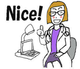 I am a doctor(English ver.) sticker #1369389