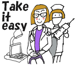 I am a doctor(English ver.) sticker #1369394