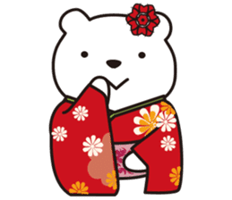 Japanese Bear in English sticker #1369647