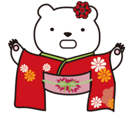 Japanese Bear in English sticker #1369656