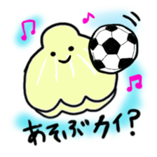 Amusing shellfish sticker #1370005