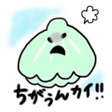 Amusing shellfish sticker #1370021