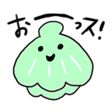 Amusing shellfish sticker #1370038