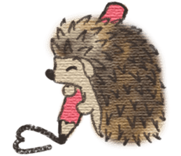 Hedgehogs in Love sticker #1370164