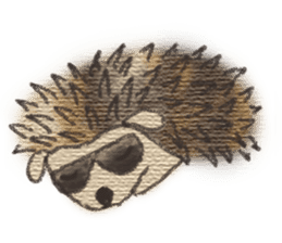 Hedgehogs in Love sticker #1370167