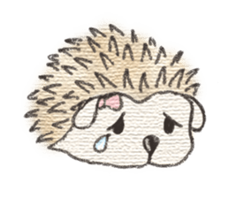 Hedgehogs in Love sticker #1370174