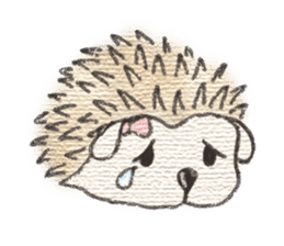 Hedgehogs in Love sticker #1370174