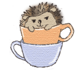 Hedgehogs in Love sticker #1370177