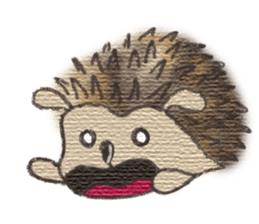 Hedgehogs in Love sticker #1370182