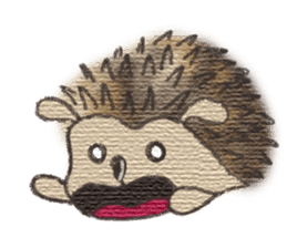 Hedgehogs in Love sticker #1370182