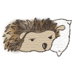Hedgehogs in Love sticker #1370187