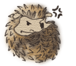 Hedgehogs in Love sticker #1370191