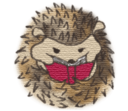Hedgehogs in Love sticker #1370196