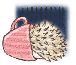 Hedgehogs in Love sticker #1370200