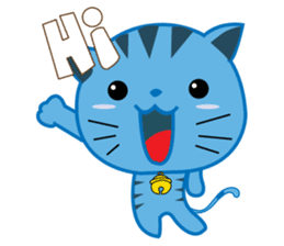 Catlie Blue sticker #1370602