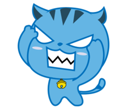 Catlie Blue sticker #1370605