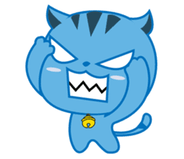 Catlie Blue sticker #1370605