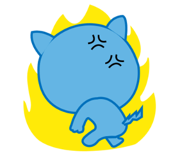 Catlie Blue sticker #1370606