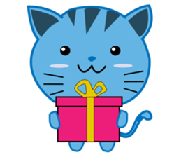 Catlie Blue sticker #1370611