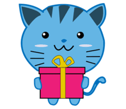 Catlie Blue sticker #1370611