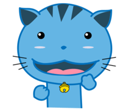 Catlie Blue sticker #1370615