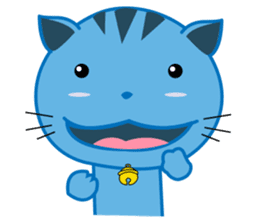 Catlie Blue sticker #1370615