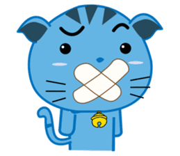 Catlie Blue sticker #1370616